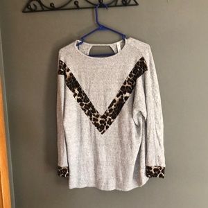 SIze M open back top